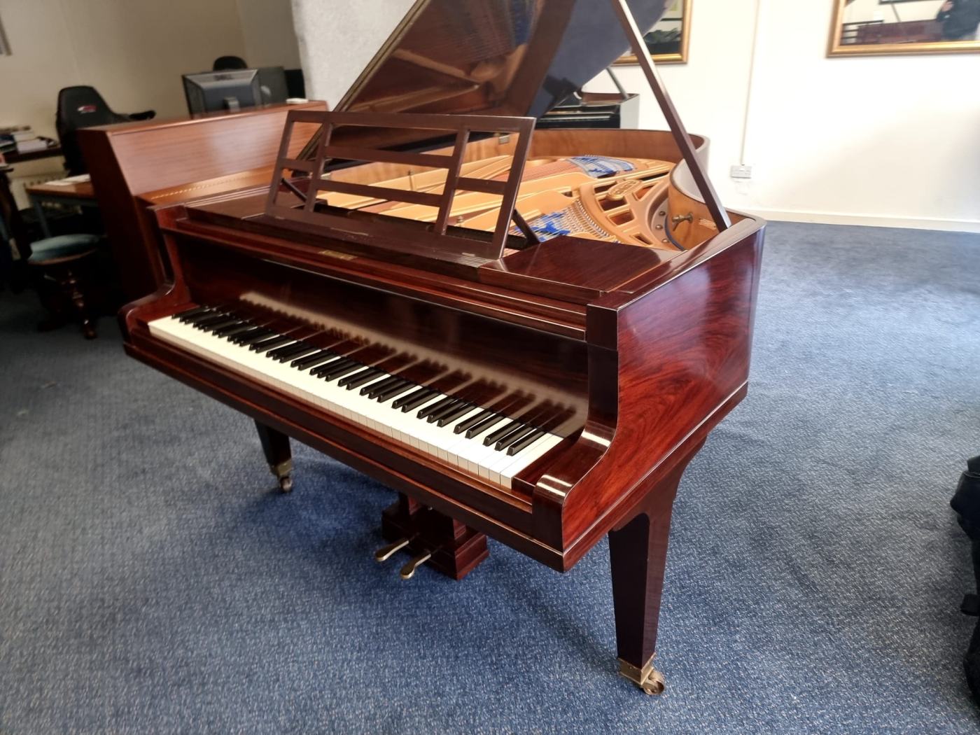 Bluthner Style VIII grand Piano in rosewood – Featured image – Roberts Pianos Oxford