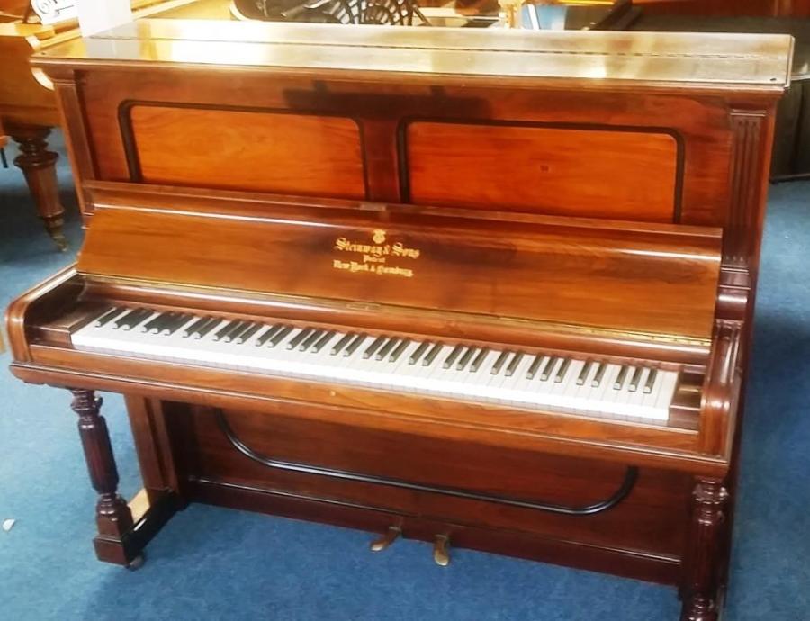Steinway K upright Piano in rosewood – Featured image – Roberts Pianos Oxford