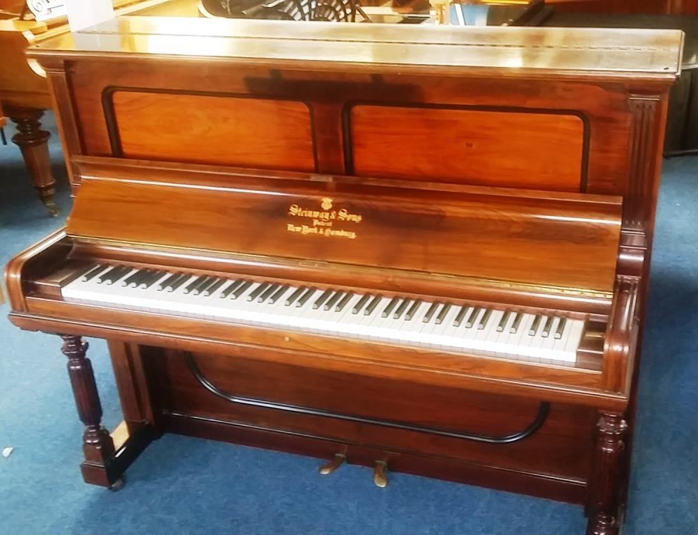 Steinway K upright Piano in rosewood – Featured image – Roberts Pianos Oxford