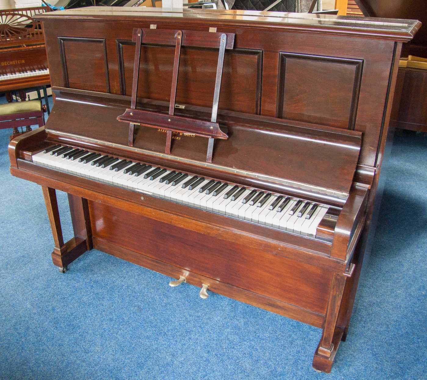 Steinway Vertegrand upright Piano in rosewood – Featured image – Roberts Pianos Oxford