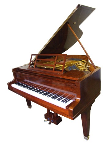 Bluthner grand piano in rosewood