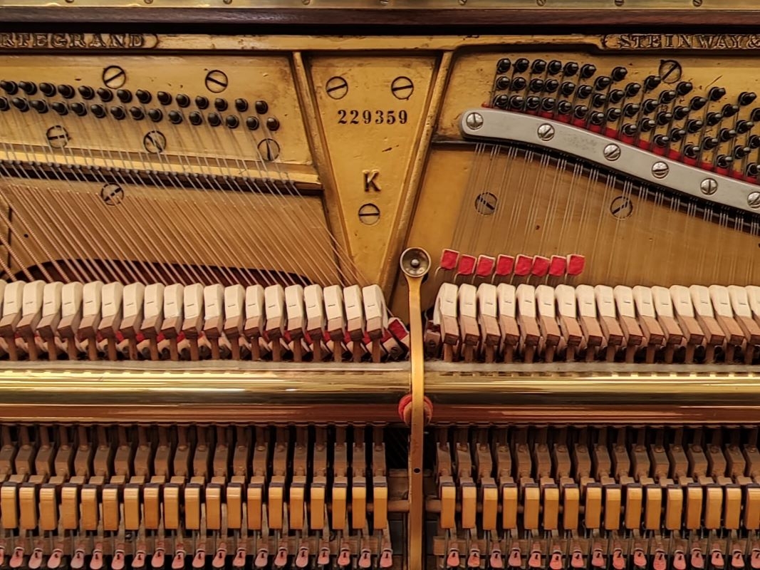 Sold Steinway piano