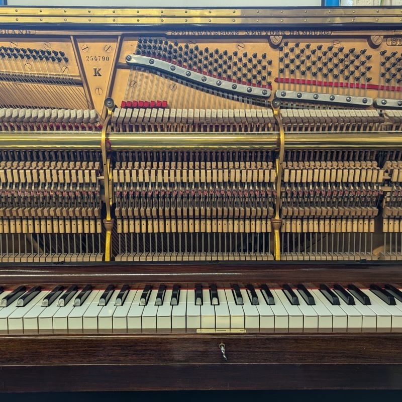 Sold Steinway piano