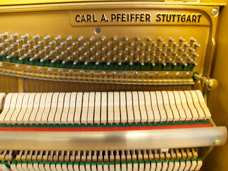 Sold Pfeiffer piano