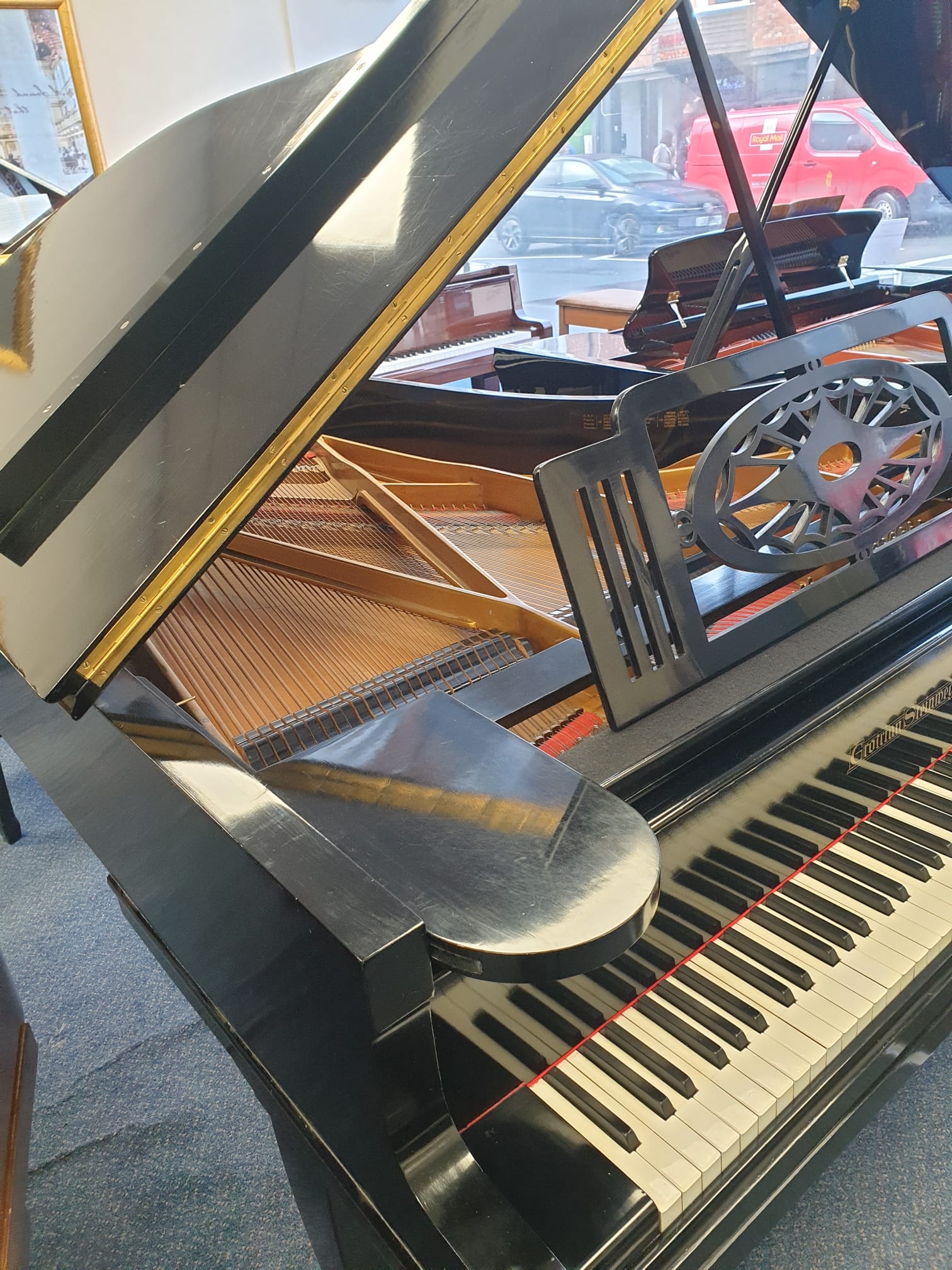 Sold Grotrian Steinweg piano