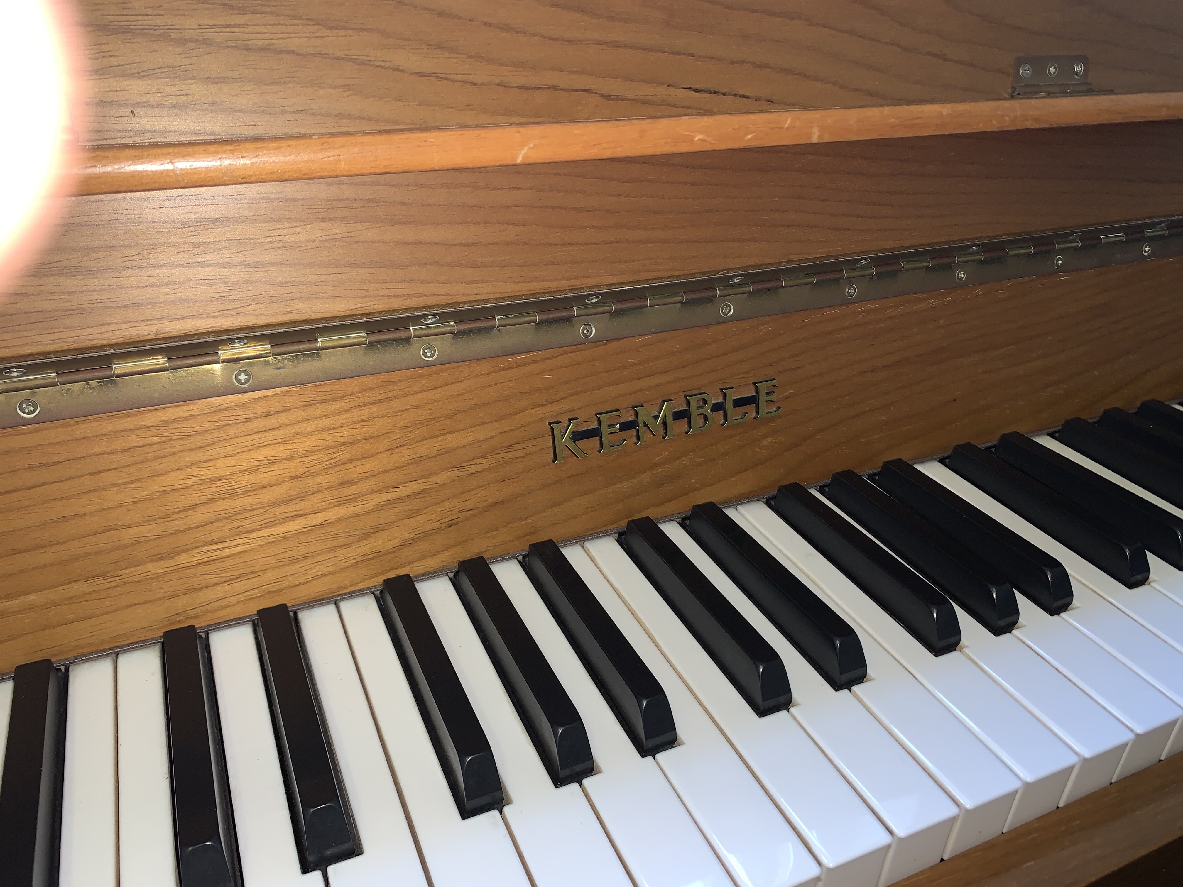 Sold Kemble piano