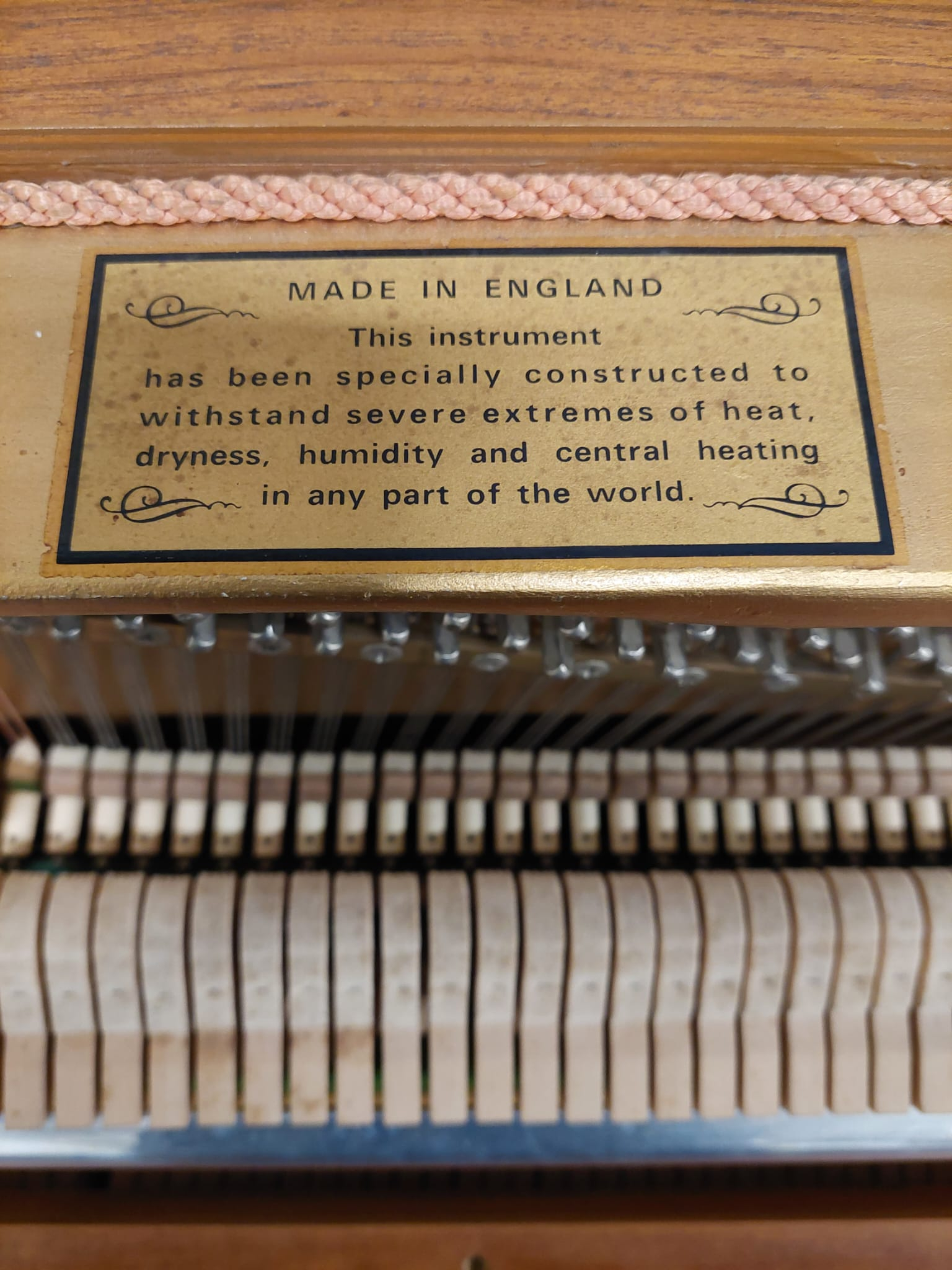 Sold Knight piano