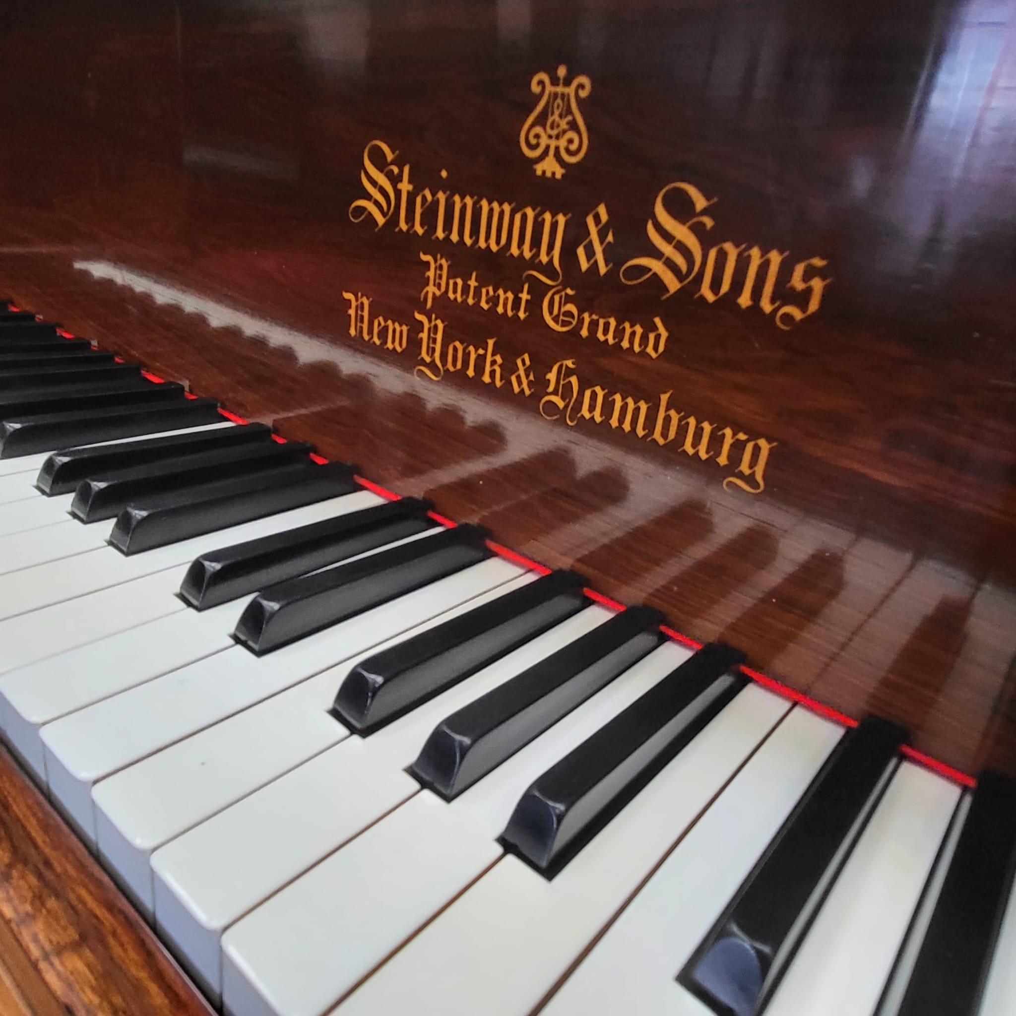 Sold Steinway piano