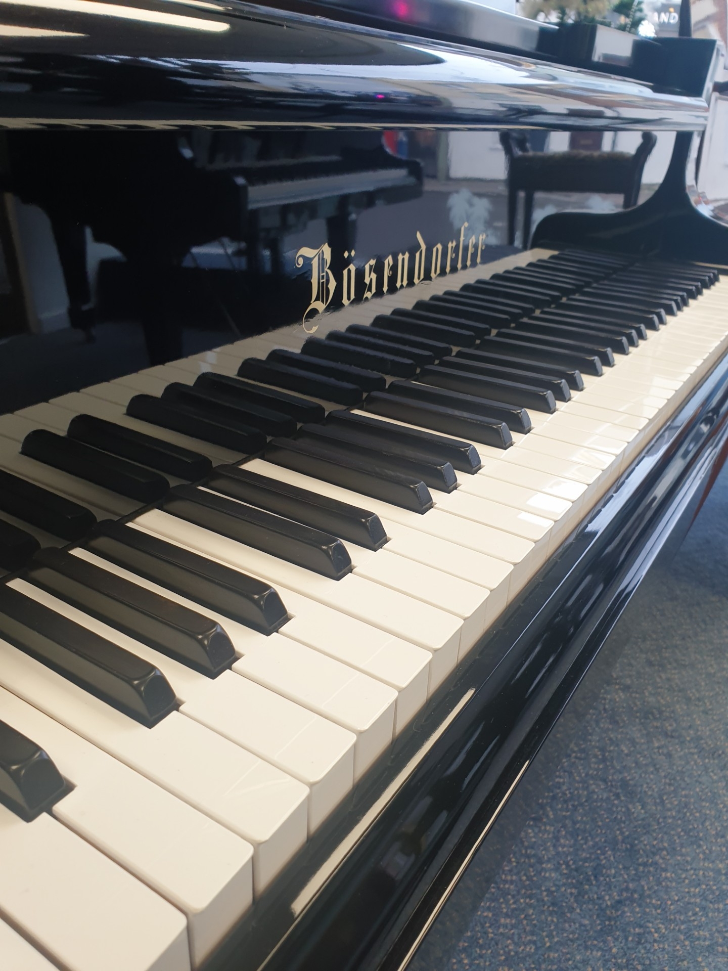Sold Bosendorfer piano