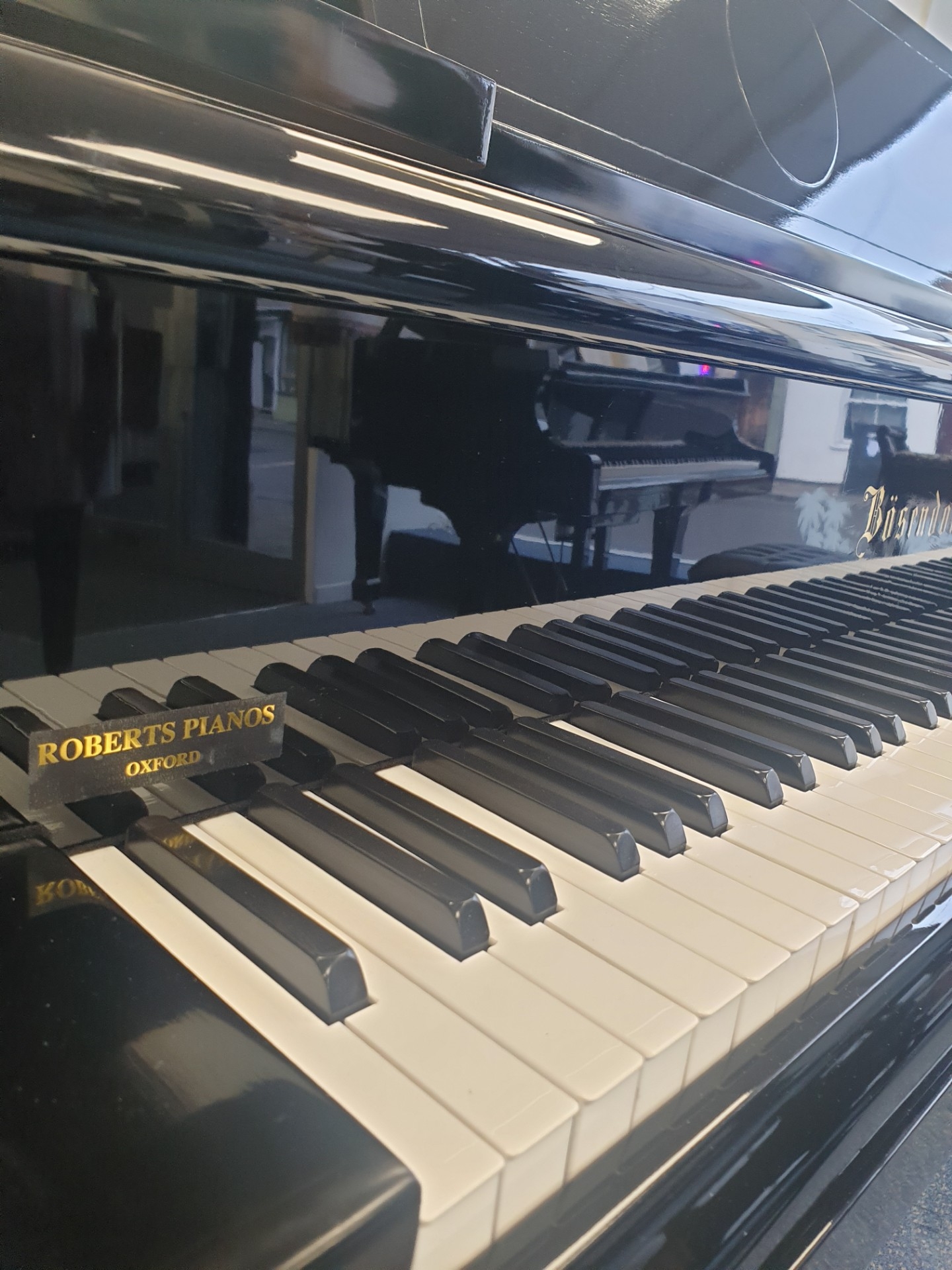 Sold Bosendorfer piano