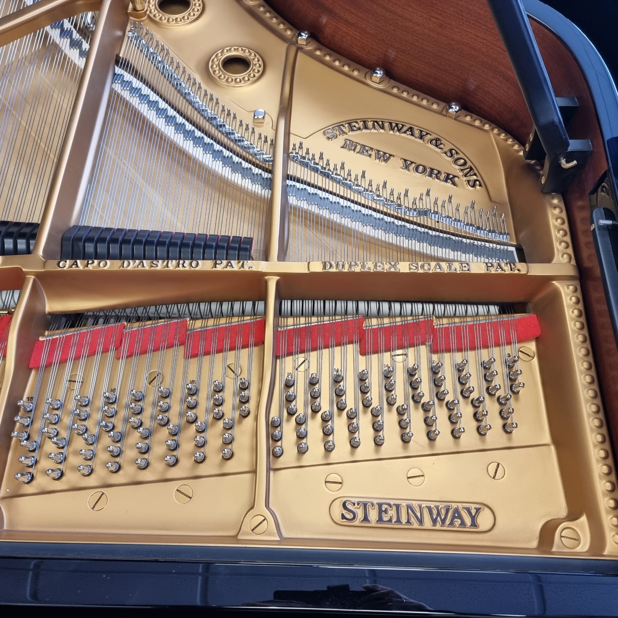 Sold Steinway piano