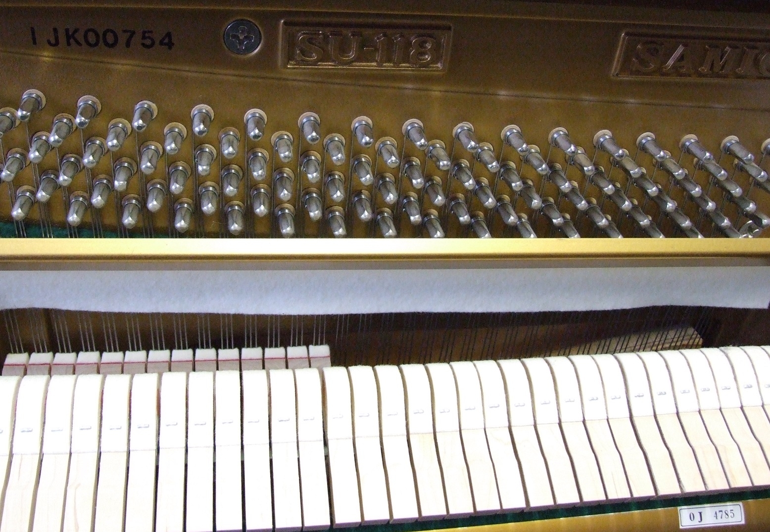 Sold Samick piano