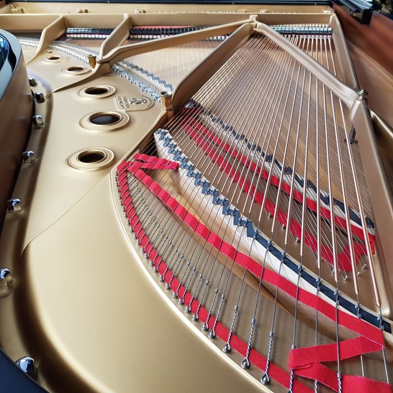 Steinway Model B cast-iron frame
